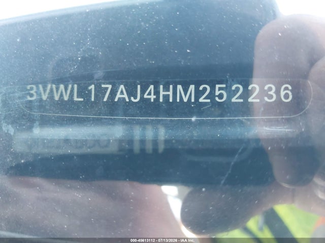 Продаж на аукціоні авто 2017 Volkswagen Jetta 1.8t Sel/1.8t Sel Premium, vin: 3VWL17AJ4HM252236, номер лоту: 45613112