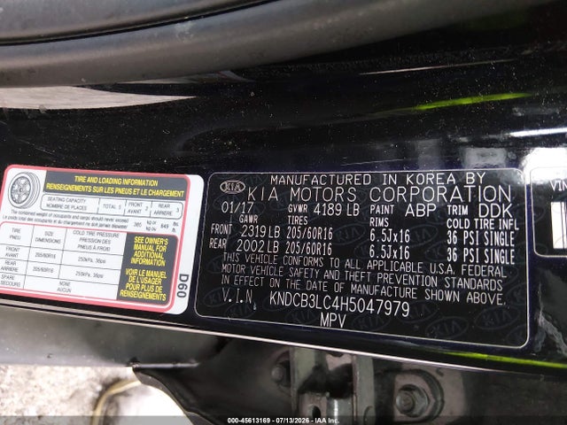 KIA NIRO LX 2017 KNDCB3LC4H5047979 Image 9