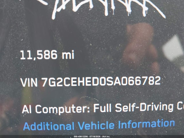 Aukcja sprzedaży 2025 Tesla Cybertruck All-wheel Drive, vin: 7G2CEHED0SA066782, numer aukcji: 45613206