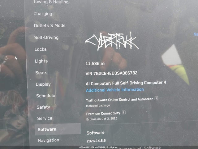 Aukcja sprzedaży 2025 Tesla Cybertruck All-wheel Drive, vin: 7G2CEHED0SA066782, numer aukcji: 45613206