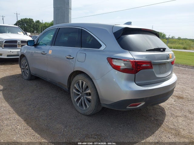 2016 Acura Mdx Technology   Acurawatch Plus Packages/technology Package მანქანა იყიდება აუქციონზე, vin: 5FRYD3H40GB016421, აუქციონის ნომერი: 45613240