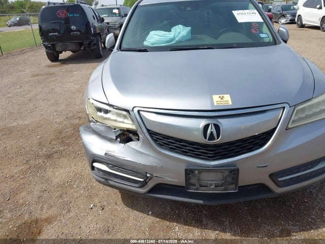 2016 Acura Mdx Technology   Acurawatch Plus Packages/technology Package მანქანა იყიდება აუქციონზე, vin: 5FRYD3H40GB016421, აუქციონის ნომერი: 45613240