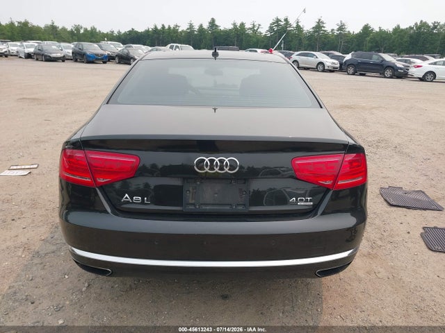 45613243 :رقم المزاد ، WAUR2AFDXDN015922 vin ، 2013 Audi A8 L 4.0t مزاد بيع