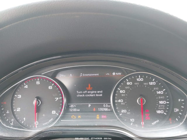 45613243 :رقم المزاد ، WAUR2AFDXDN015922 vin ، 2013 Audi A8 L 4.0t مزاد بيع