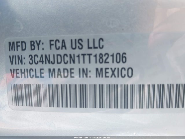 Jeep Compass Limited 2026 3C4NJDCN1TT182106 Image 9