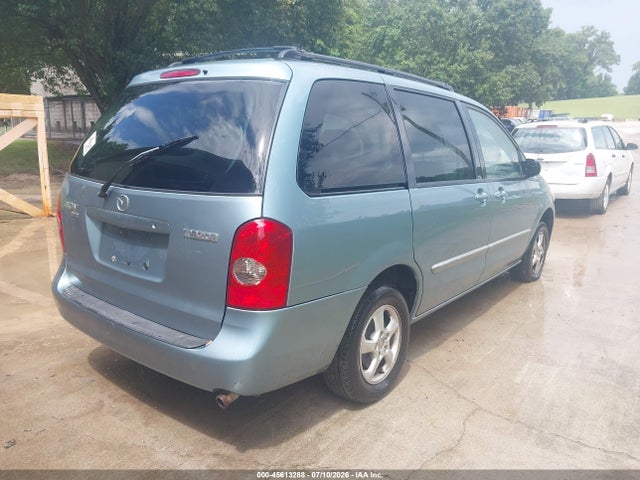 2002 Mazda Mpv Es/lx მანქანა იყიდება აუქციონზე, vin: JM3LW28A520334216, აუქციონის ნომერი: 45613288