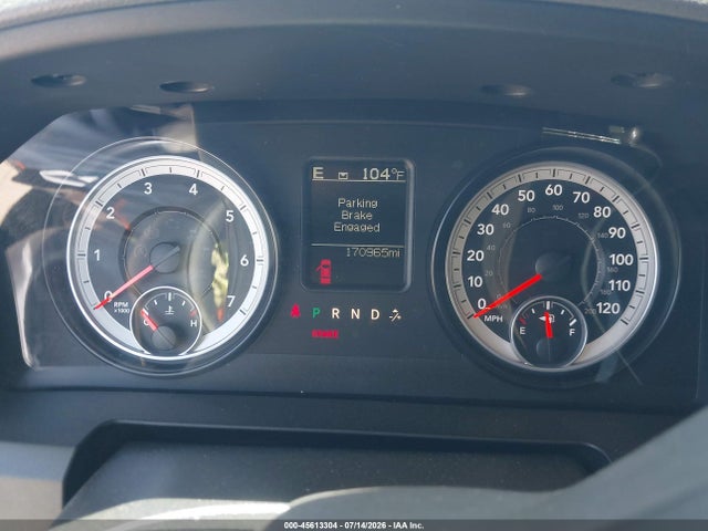2014 Ram 1500 Big Horn მანქანა იყიდება აუქციონზე, vin: 1C6RR6GT2ES278370, აუქციონის ნომერი: 45613304