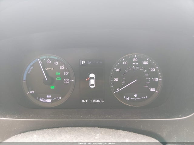 Продаж на аукціоні авто 2016 Hyundai Sonata Hybrid Se, vin: KMHE24L16GA038750, номер лоту: 45613351