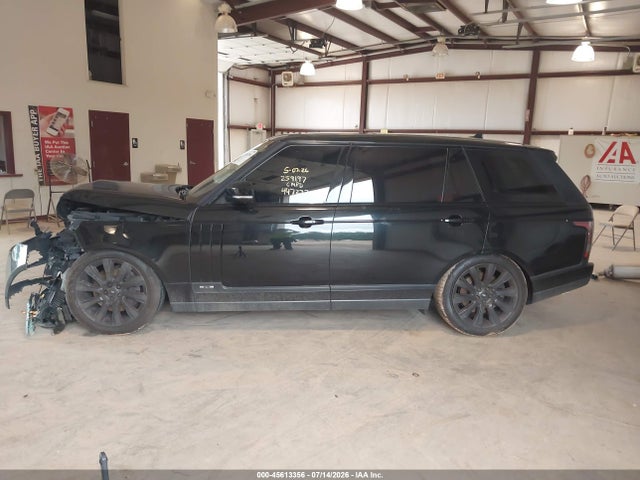 2016 Land Rover Range Rover 5.0l V8 Supercharged მანქანა იყიდება აუქციონზე, vin: SALGS3EF5GA259197, აუქციონის ნომერი: 45613356
