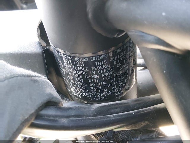 Kawasaki Ex650 P 2023 ML5EXEP12PDA96579 Image 10