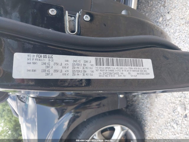 2017 Dodge Journey Crossroad Plus მანქანა იყიდება აუქციონზე, vin: 3C4PDCGB6HT504935, აუქციონის ნომერი: 45613467