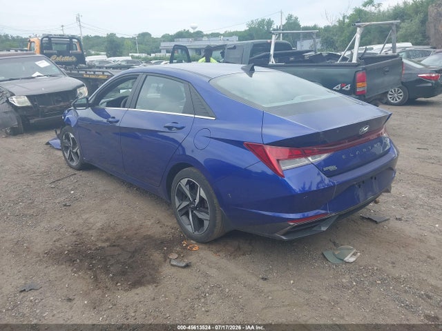 Продажа на аукционе авто 2022 Hyundai Elantra Sel, vin: KMHLN4AG3NU319535, номер лота: 45613524