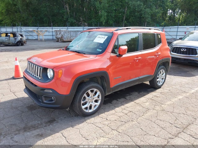Продажа на аукционе авто 2016 Jeep Renegade Latitude, vin: ZACCJBBT7GPD45480, номер лота: 45613528