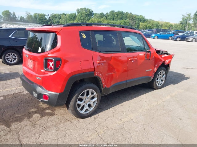 Продажа на аукционе авто 2016 Jeep Renegade Latitude, vin: ZACCJBBT7GPD45480, номер лота: 45613528