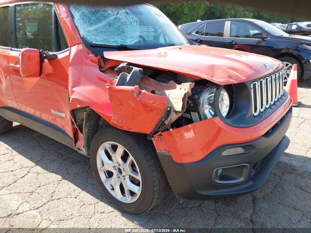 Продажа на аукционе авто 2016 Jeep Renegade Latitude, vin: ZACCJBBT7GPD45480, номер лота: 45613528