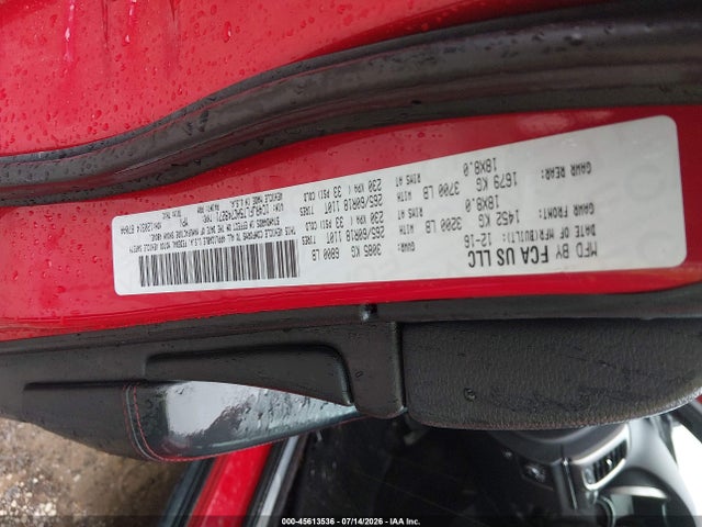 2017 Jeep Grand Cherokee Trailhawk მანქანა იყიდება აუქციონზე, vin: 1C4RJFLT5HC749271, აუქციონის ნომერი: 45613536