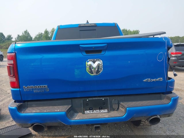 2022 Ram 1500 Laramie  4x4 5'7 Box მანქანა იყიდება აუქციონზე, vin: 1C6SRFJT1NN456679, აუქციონის ნომერი: 45613555