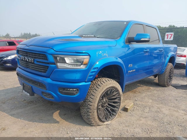 2022 Ram 1500 Laramie  4x4 5'7 Box მანქანა იყიდება აუქციონზე, vin: 1C6SRFJT1NN456679, აუქციონის ნომერი: 45613555