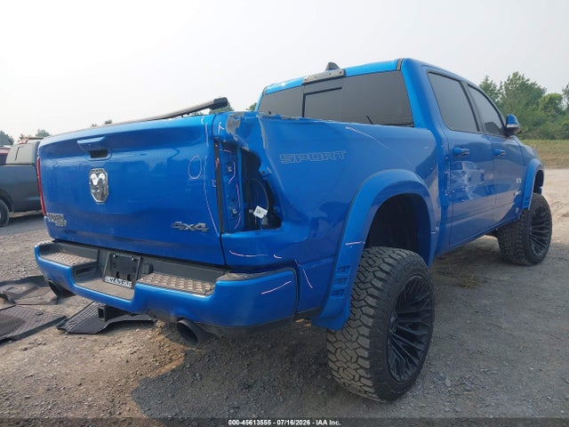 2022 Ram 1500 Laramie  4x4 5'7 Box მანქანა იყიდება აუქციონზე, vin: 1C6SRFJT1NN456679, აუქციონის ნომერი: 45613555