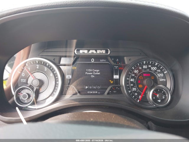 2022 Ram 1500 Laramie  4x4 5'7 Box მანქანა იყიდება აუქციონზე, vin: 1C6SRFJT1NN456679, აუქციონის ნომერი: 45613555