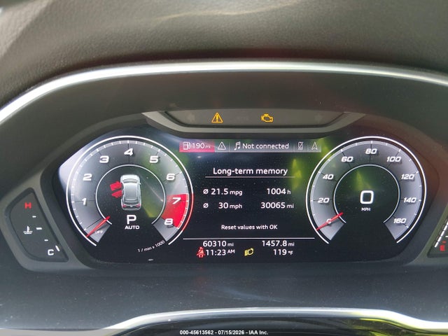 Продаж на аукціоні авто 2021 Audi Q3 Premium Plus 45 Tfsi S Line Quattro Tiptronic, vin: WA1EECF36M1038241, номер лоту: 45613562