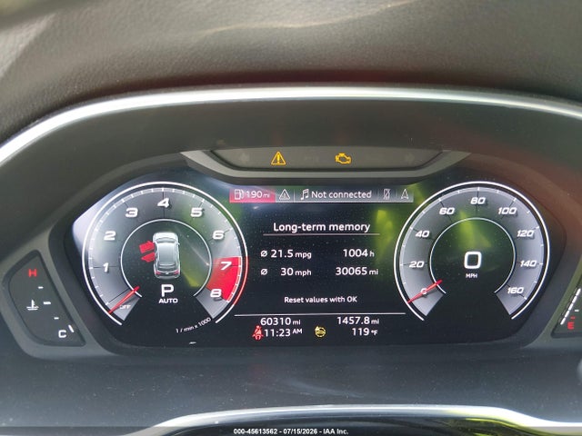 Продаж на аукціоні авто 2021 Audi Q3 Premium Plus 45 Tfsi S Line Quattro Tiptronic, vin: WA1EECF36M1038241, номер лоту: 45613562