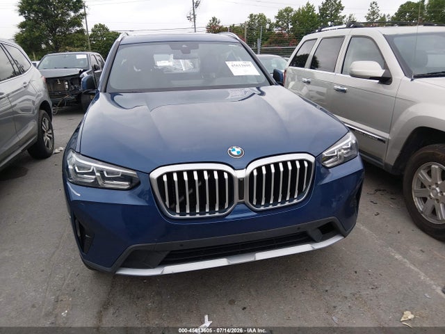 45613605 :رقم المزاد ، 5UX53DP04N9J91014 vin ، 2022 Bmw X3 Xdrive30i مزاد بيع