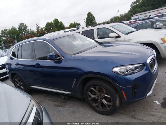 45613605 :رقم المزاد ، 5UX53DP04N9J91014 vin ، 2022 Bmw X3 Xdrive30i مزاد بيع