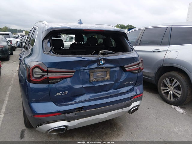 45613605 :رقم المزاد ، 5UX53DP04N9J91014 vin ، 2022 Bmw X3 Xdrive30i مزاد بيع