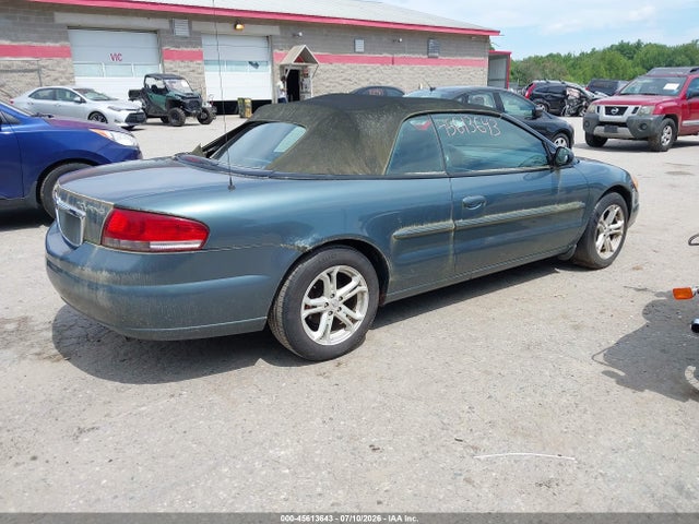 2006 Chrysler Sebring Touring მანქანა იყიდება აუქციონზე, vin: 1C3EL55R96N131347, აუქციონის ნომერი: 45613643