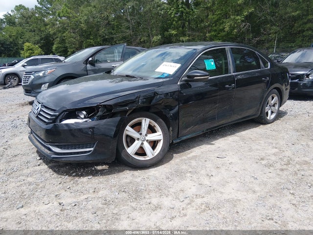 2012 Volkswagen Passat 2.5l Se მანქანა იყიდება აუქციონზე, vin: 1VWBH7A30CC050660, აუქციონის ნომერი: 45613653