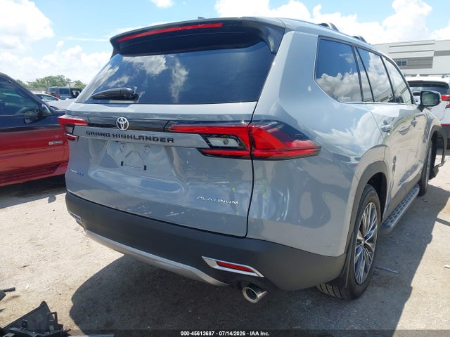 45613687 :رقم المزاد ، 5TDADAB55TS048635 vin ، 2026 Toyota Grand Highlander Hybrid Max Platinum مزاد بيع