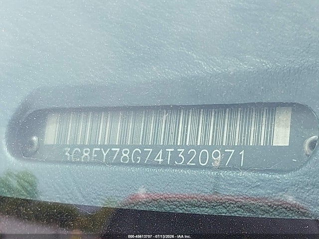 45613707 :رقم المزاد ، 3C8FY78G74T320971 vin ، 2004 Chrysler Pt Cruiser Gt مزاد بيع