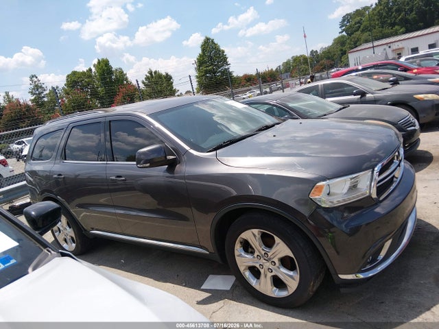45613708 :رقم المزاد ، 1C4RDHDG6EC551749 vin ، 2014 Dodge Durango Limited مزاد بيع