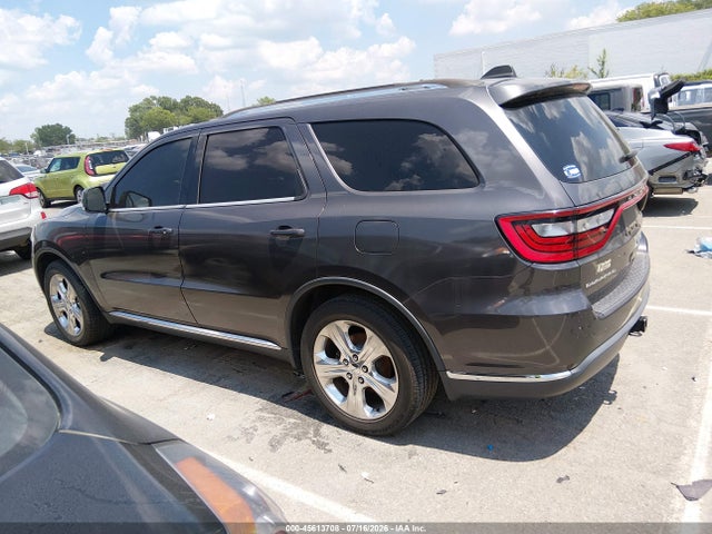 45613708 :رقم المزاد ، 1C4RDHDG6EC551749 vin ، 2014 Dodge Durango Limited مزاد بيع