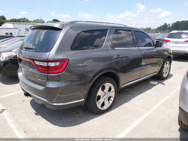 45613708 :رقم المزاد ، 1C4RDHDG6EC551749 vin ، 2014 Dodge Durango Limited مزاد بيع
