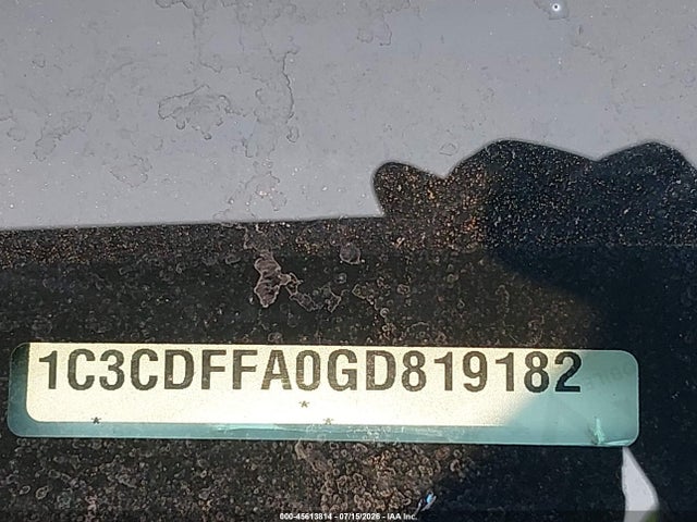 Продаж на аукціоні авто 2016 Dodge Dart Sxt Sport, vin: 1C3CDFFA0GD819182, номер лоту: 45613814
