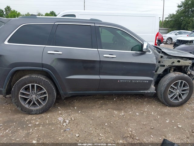 Продажа на аукционе авто 2018 Jeep Grand Cherokee Limited 4x2, vin: 1C4RJEBG5JC339879, номер лота: 45613963