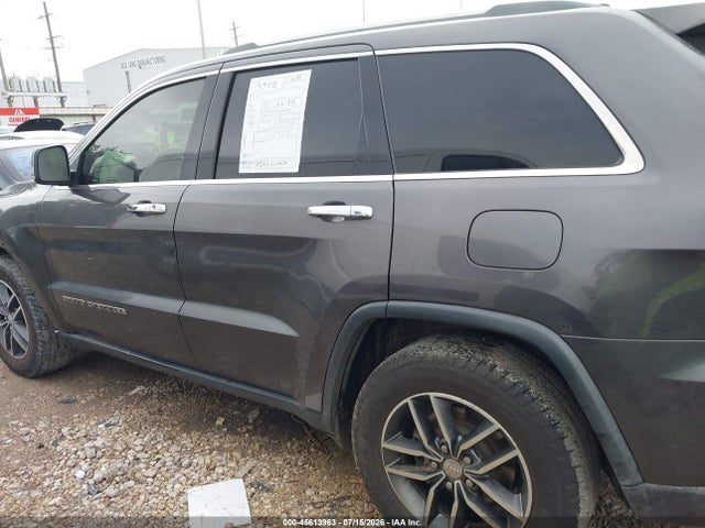 Продажа на аукционе авто 2018 Jeep Grand Cherokee Limited 4x2, vin: 1C4RJEBG5JC339879, номер лота: 45613963