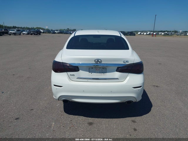 2015 Infiniti Q70 3.7x მანქანა იყიდება აუქციონზე, vin: JN1BY1AR6FM560517, აუქციონის ნომერი: 45613986