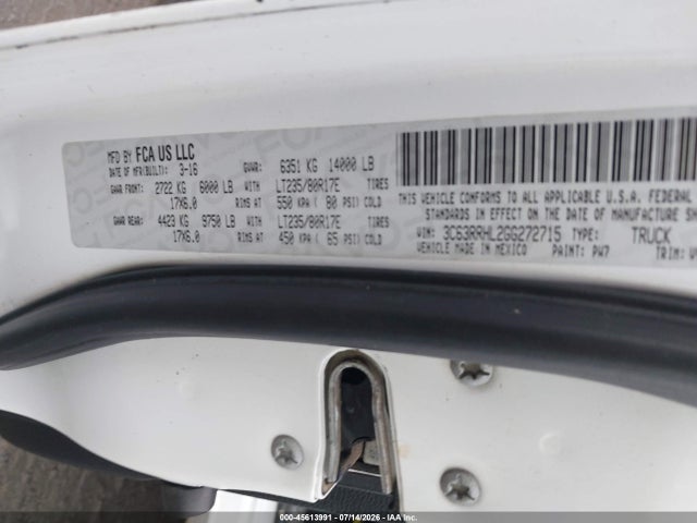 RAM 3500 Slt 2016 3C63RRHL2GG272715 Image 8