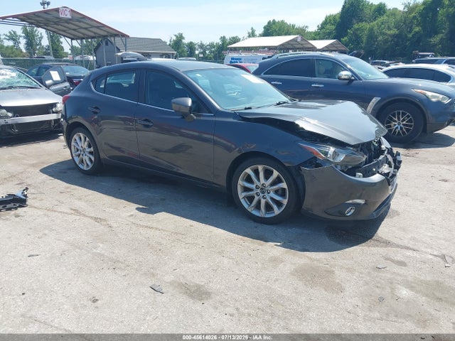 2015 Mazda Mazda3 S Grand Touring მანქანა იყიდება აუქციონზე, vin: JM1BM1M32F1259308, აუქციონის ნომერი: 45614026