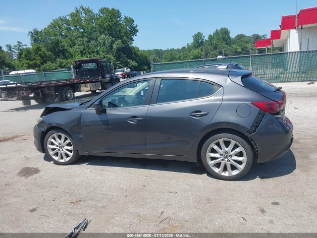 2015 Mazda Mazda3 S Grand Touring მანქანა იყიდება აუქციონზე, vin: JM1BM1M32F1259308, აუქციონის ნომერი: 45614026