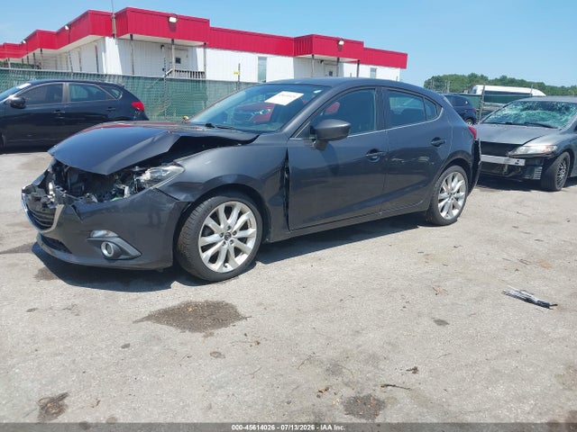 2015 Mazda Mazda3 S Grand Touring მანქანა იყიდება აუქციონზე, vin: JM1BM1M32F1259308, აუქციონის ნომერი: 45614026
