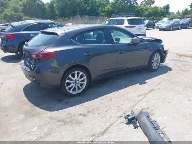 2015 Mazda Mazda3 S Grand Touring მანქანა იყიდება აუქციონზე, vin: JM1BM1M32F1259308, აუქციონის ნომერი: 45614026