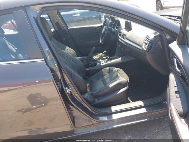 2015 Mazda Mazda3 S Grand Touring მანქანა იყიდება აუქციონზე, vin: JM1BM1M32F1259308, აუქციონის ნომერი: 45614026