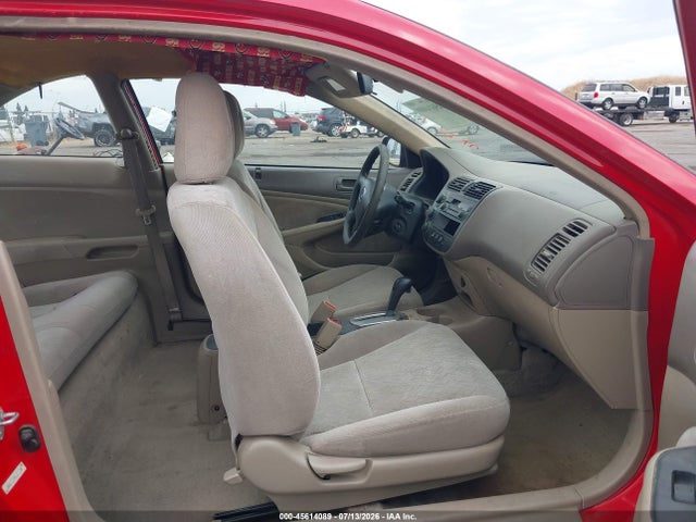 2001 Honda Civic Lx მანქანა იყიდება აუქციონზე, vin: 1HGEM225X1L073134, აუქციონის ნომერი: 45614089
