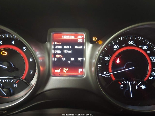 2015 Dodge Journey Sxt მანქანა იყიდება აუქციონზე, vin: 3C4PDCBG5FT614200, აუქციონის ნომერი: 45614120