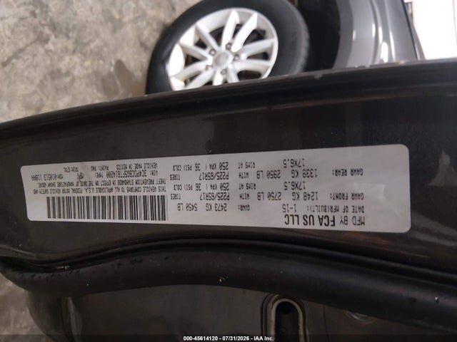 2015 Dodge Journey Sxt მანქანა იყიდება აუქციონზე, vin: 3C4PDCBG5FT614200, აუქციონის ნომერი: 45614120