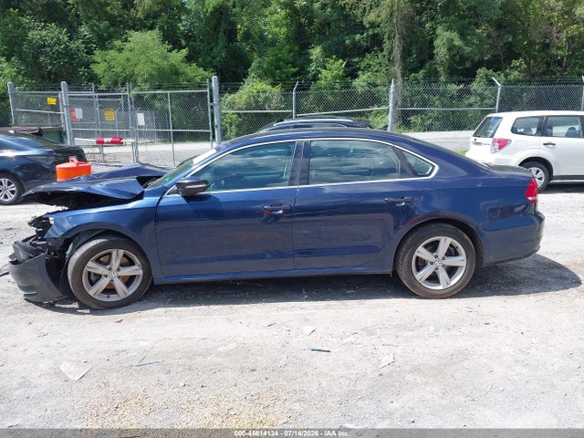 Aukcja sprzedaży 2013 Volkswagen Passat 2.5l Se, vin: 1VWBP7A30DC104124, numer aukcji: 45614134